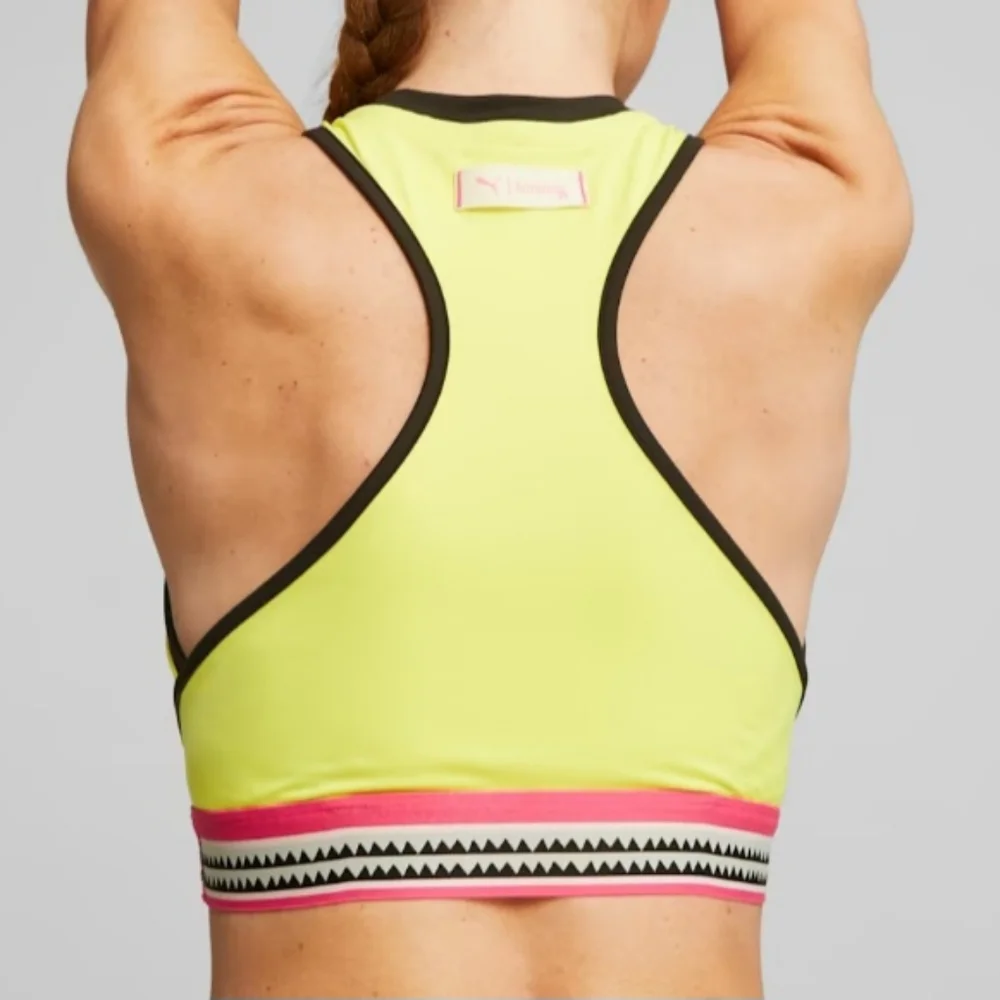 💛PUMA LEMLEM CROPPED TRAINING TANK TOP SIZE L